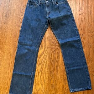 Levi's 514 Dark Blue Straight‎ Men's Jeans